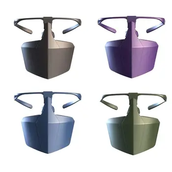 

Protective face shield Against Droplets Anti-fog Isolation face shield Breathable Reusable Protective Cover Isolation Shield
