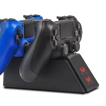 

Game Console Accessories Charging Dock for PS4 Gamepad Charger Stand Cradle for Playstation 4 / Pro / Slim Wireless Controller