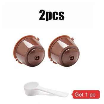 

Cup Coffee capsule pod For Nescafe Dolce Gusto Machine Spoon Refillable Replacement Durable