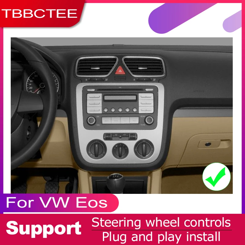 TBBCTEE для фольквасген VW Eos 2006~ автомобильное мультимедиа андроид система 2 DIN Автомобильный dvd-плеер gps-навигатор Радио Аудио WiFi