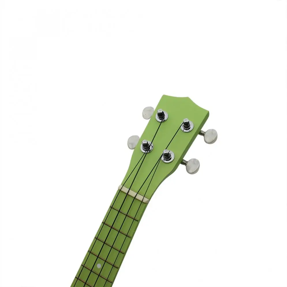 Ukelele 21 дюймов сопрано липа чистый цвет Профессиональный Ukelele 4 струны чистый тон музыкальный инструмент