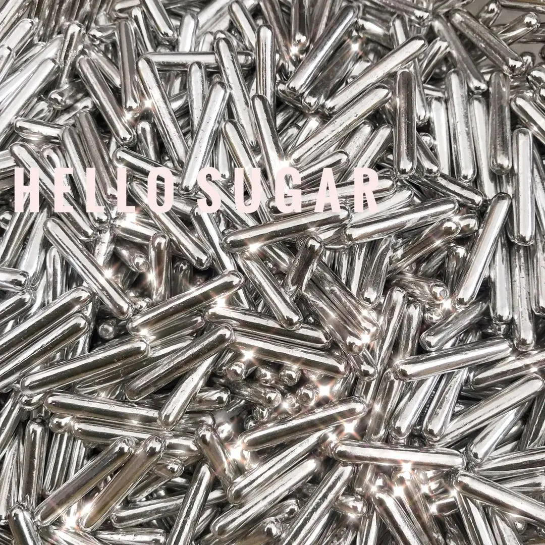 25 г роскошный съедобный кекс украшенный сахарными бусинами золотой сахар