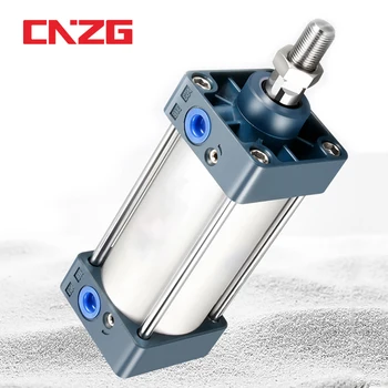 

Pneumatic Cylinder Air Cylinders SC 32 40 50 63mm 500mm Bore Double Acting 25/75/100/125/150/175/200/250/300 Stroke Adjustable