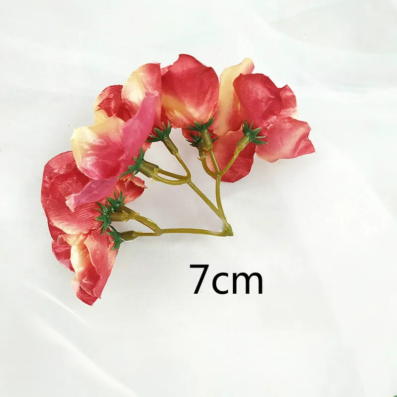 Small hydrangea B 10 шт./лот, красочные декоративные шелковые цветы, свадебные вечерние Роскошные Искусственные гортензии, сделай сам, настенные цветы для украшения дома - Цвет: Small hydrangea B
