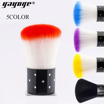 

Yayoge Colorful Nail Art Dust Cleaner Brush Soft Cleaning Brush For Nail Powder Removal Manicure Makeup Tools Drop Shipping