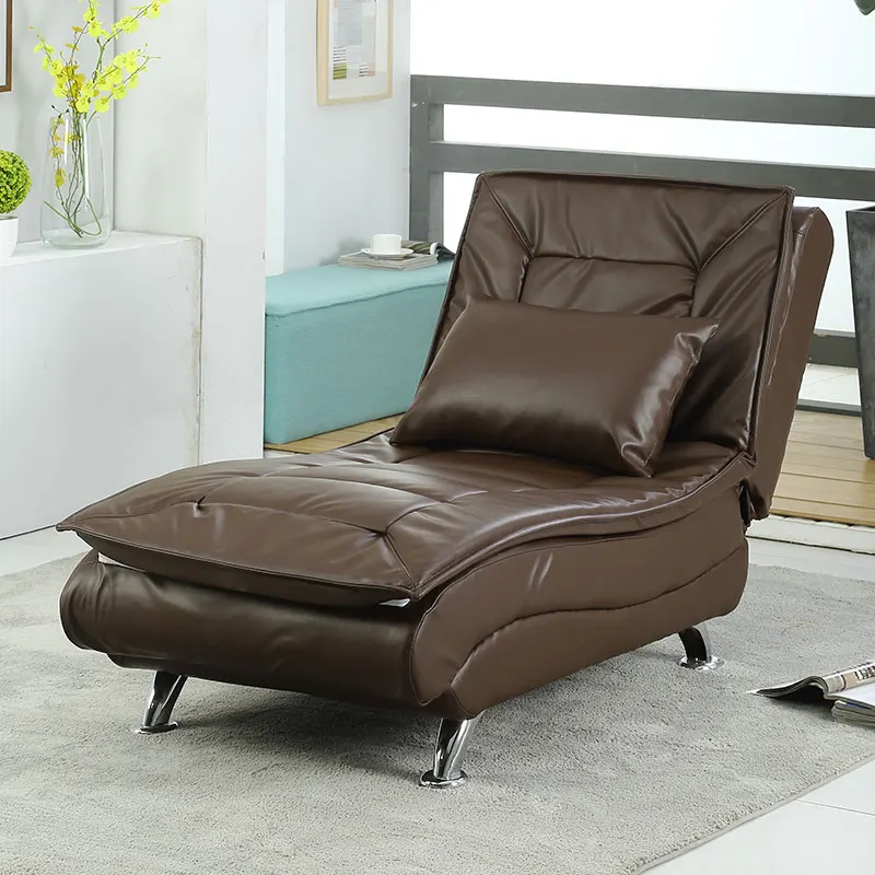  Multifunctional Chaise Longue Lunch Chair Mini Foldable Single Recliner Lazy Couch Maternity Chair 