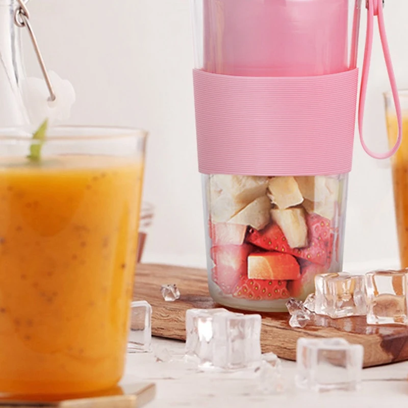 Electric Portable Juicer Cup 300Ml Usb Kitchen Fruit Mixer Fruit Squeezer Juicer Cup