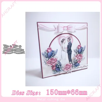 

Bow lace set Metal Cutting Dies for diy Scrapbooking Photo Album Decorative Embossing PaperCard Crafts Die2020