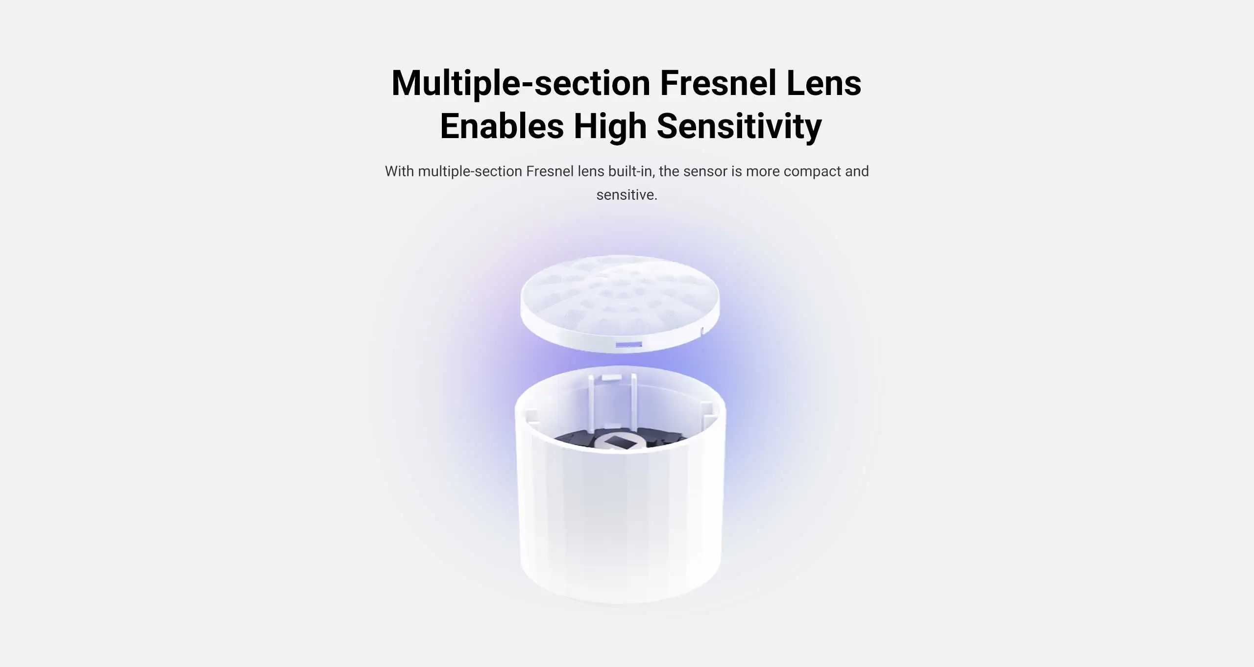 xiaomi Qingping Human Body / pet Sensor Smart Body Movement Motion & light SensorMagnetic split base For Mi home App