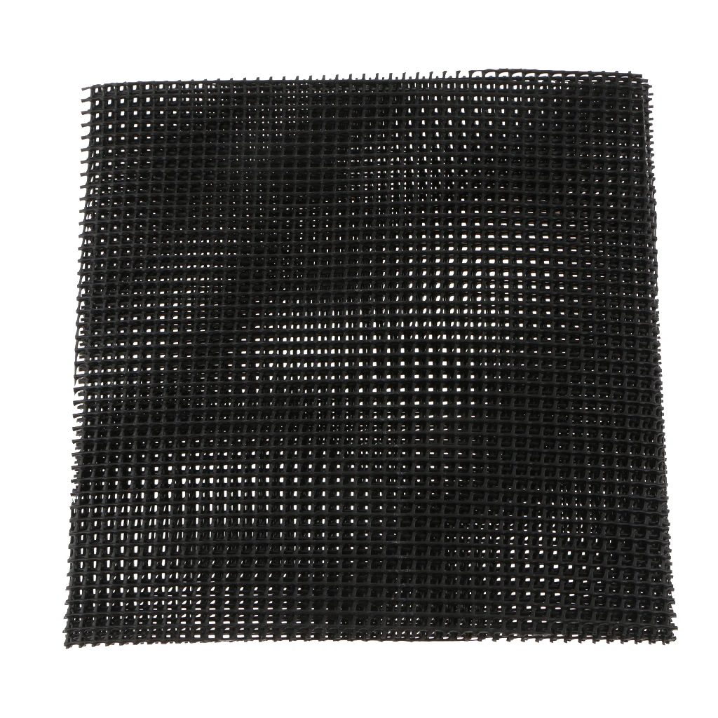 5 Pieces Plastic Flower Pot Hole Mesh Pad Bonsai Bottom Grid Mat, 15x15 cm / 5.9x5.9 inches