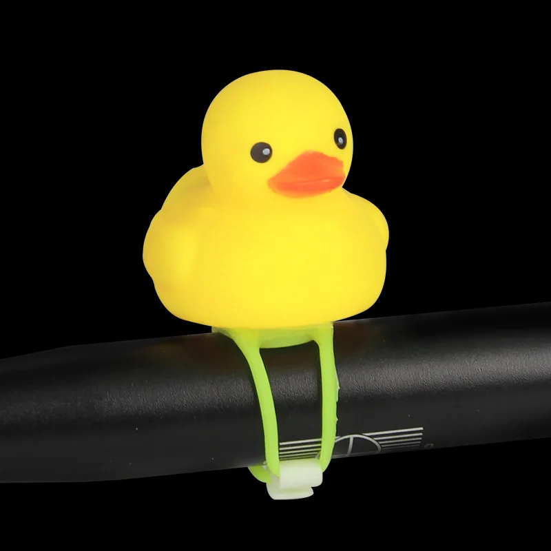 

Duck Fried Small Yellow Duck Frog Lamp Highway Bicycle Trill Motorcycle Cartoon Duck Horn Small Bell