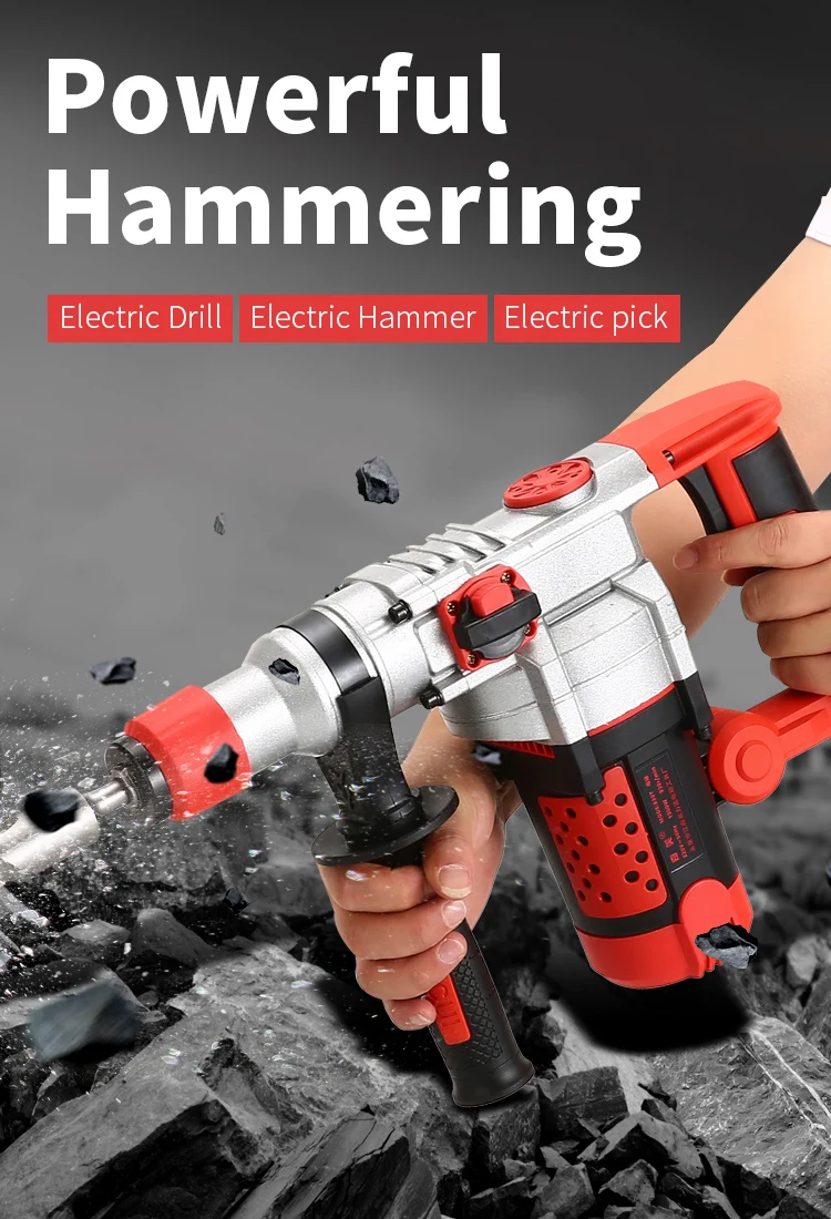 Impact Drill Rotary Hammer Uses Electric Hammer Rotary Hammer