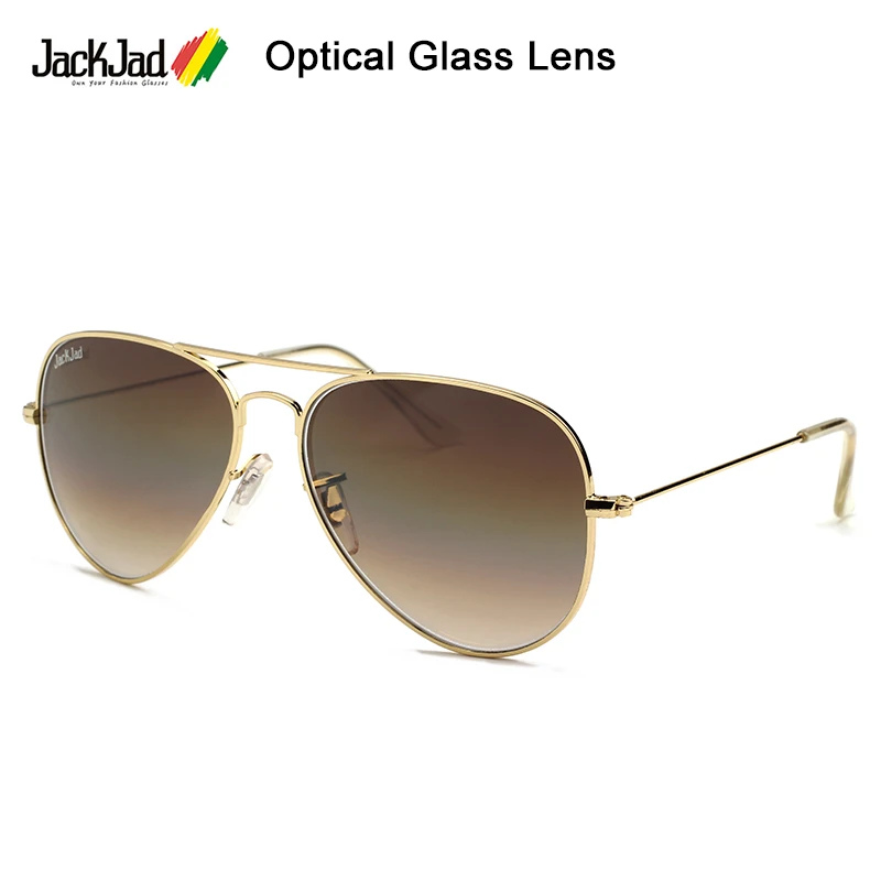 Jackjad 2021 Stylish Fashion 3025 Pilot Style Optical Glass Lens