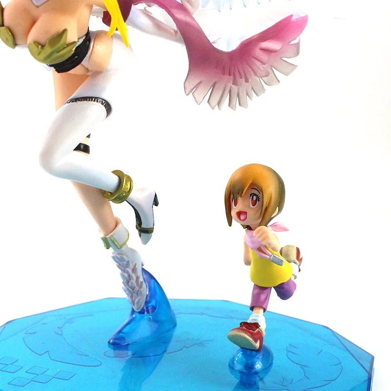 Аниме Digimon Приключения Angemon Angewomon фигурка Такаши Ягами Хикари ПВХ модель игрушки