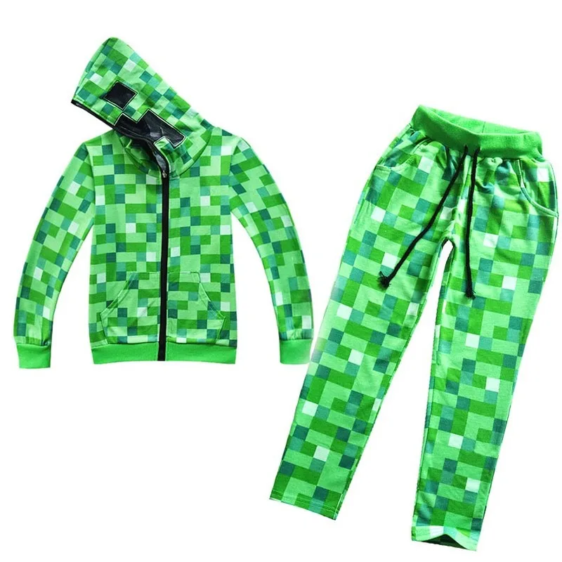 kids green tracksuit