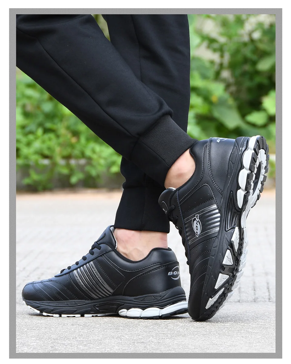 BONA/Новинка года; Повседневная обувь; Мужская обувь из яловичного спилка; износостойкие мужские кроссовки на шнуровке; модная обувь для отдыха; Zapatillas Deportiva