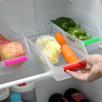 

Beverage Drawer Empty Fridge Food Basket Organizer Shelf Storage Box WXV Sale