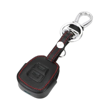 

LEEPEE 2 Button Leather Car Key Case for Opel CORSA ASTRA TIGRA VECTRA ZAFIRA Car-styling Car Key Protect Bag