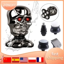 

Electric Shaver Razor For Men,Waterproof 4D Floating Head Shaver 5 In 1 Grooming Kit Beard Trimmer Waterproof USB Fast Charging