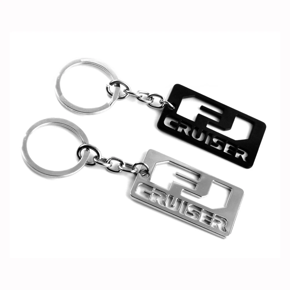 FJ CRUISER, брелок с логотипом, автомобильный брелок для Venza RAV4 Corolla, металлический брелок на заказ, Brelok Llavero