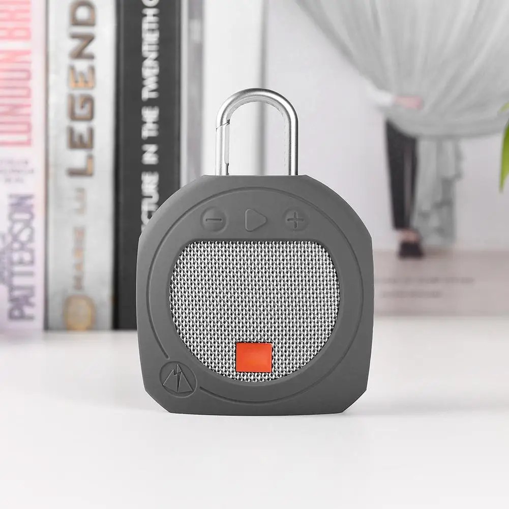 Новейший защитный силиконовый чехол для JBL Clip3 клип 3 Bluetooth динамик открытый противоударный чехол с пряжкой