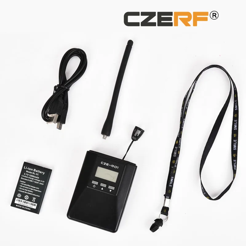 Free-Shipping-70-90MHz-CZE-R01-Wireless-FM-receiver-mini-fm-radio-protable-Stereo