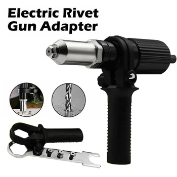 

WenXing Electric Rivet Nut Gun Riveting Tool Cordless Riveting Drill Adaptor Insert Nut Tool Riveting Drill Adapter