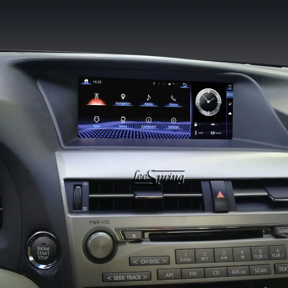 10 25 дюймов Android 9 0 Модернизированный оригинальный автомобильный экран для LEXUS RX