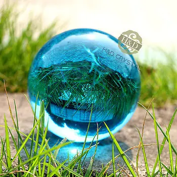 

fa88004300419<<< Light Blue Asian Natural Quartz Magic Crystal Healing Ball Sphere100mm