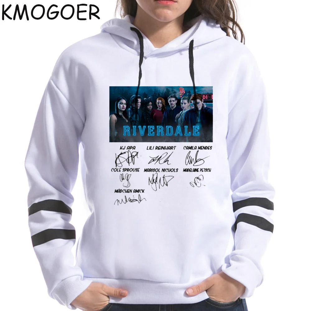  Riverdale Signature Sweatshirt Tv Series Women Sweatshirts Snake Girl Hip Hop Streetwear Harajuku H