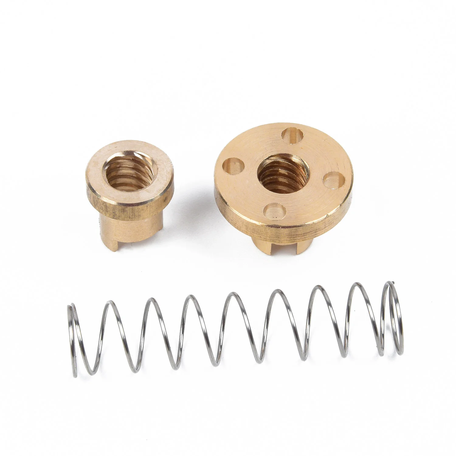 

Acme T8 Nut Gap For CNC Reprap Spring Lead Screw 8mm Trapezoidal Rod Loaded Adjustable Anti Backlash