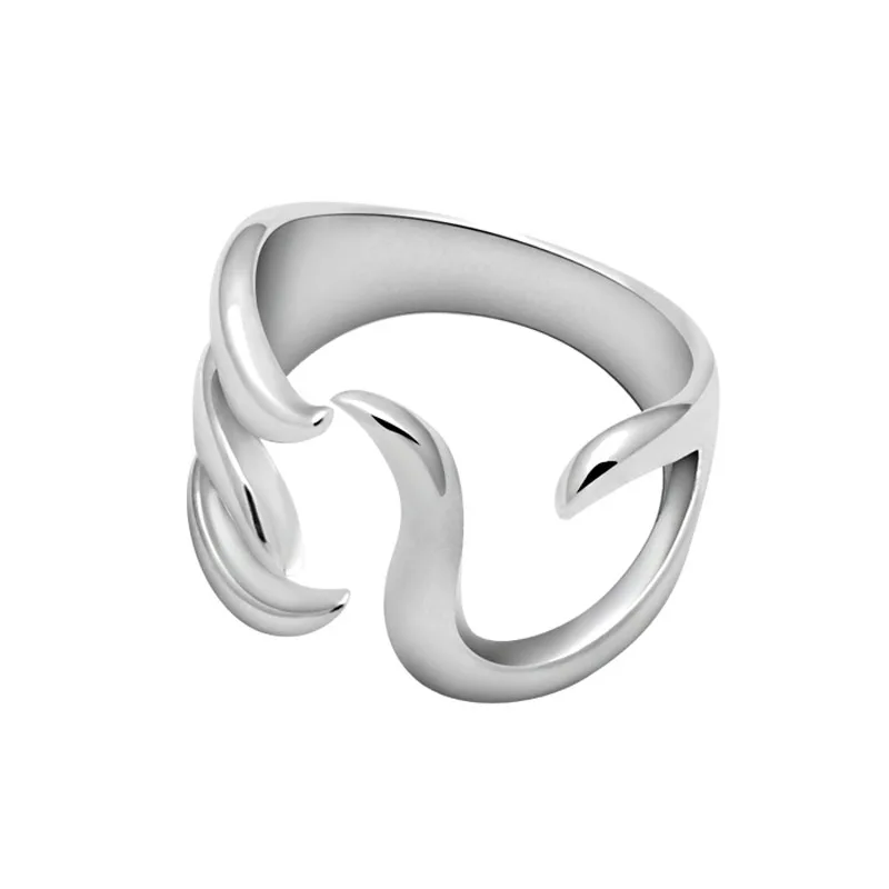 Совершенно новое серебряное кольцо в виде цветка Женское ширина 6 мм|rings canada|ring