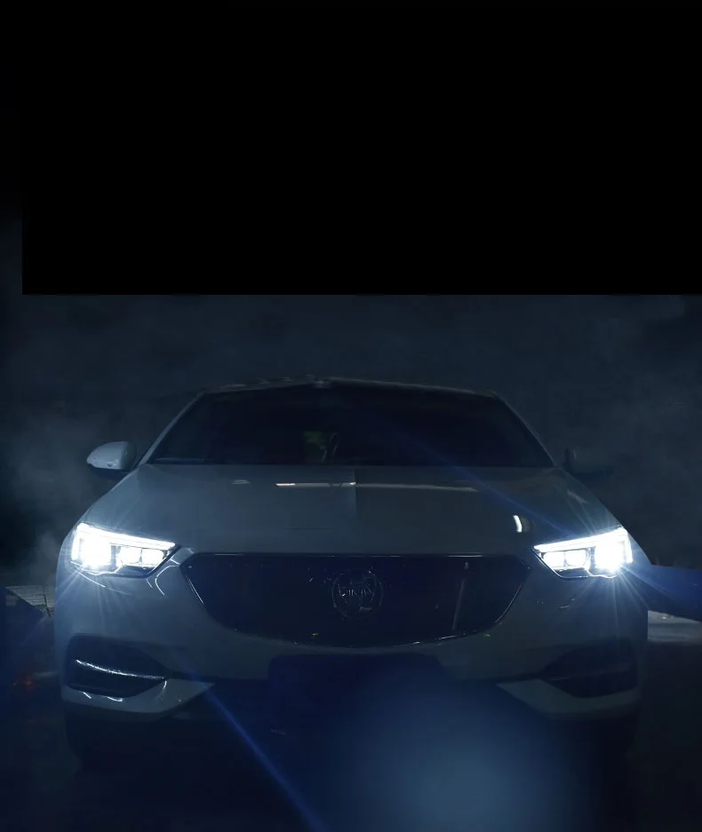 BeingWins автомобильный Стайлинг светодиодный фары для Buick Regal- Regal Головной фонарь светодиодный объектив двойной луч все светодиодный фары