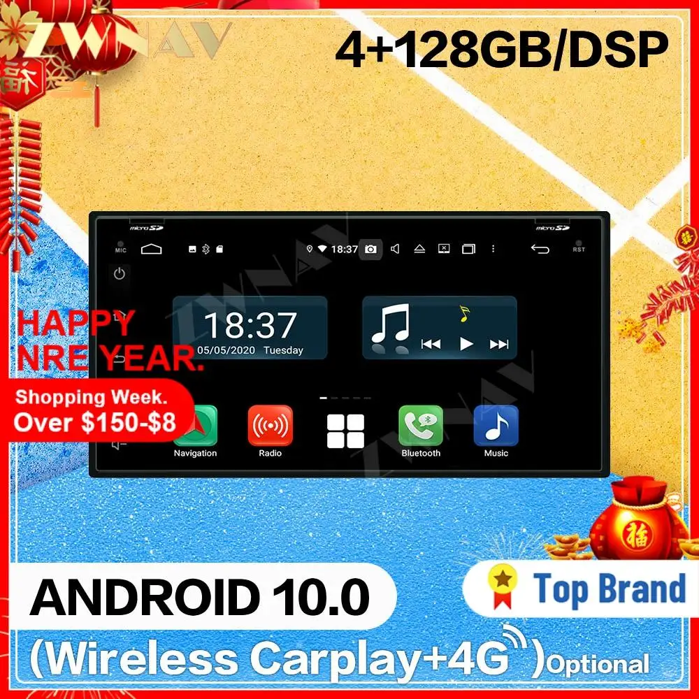 128 ГБ Carplay Android 10 DVD плеер для Nissa Universal Micra 2010 2011 2012 2013 2014 2015 GPS Navi Auto Radio Stereo Head