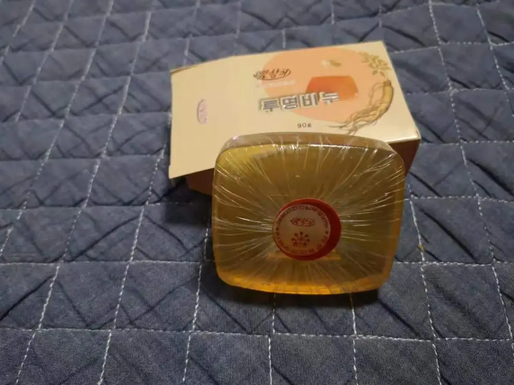 Северная Корея мыло из женьшеня, идея для очищения кожи