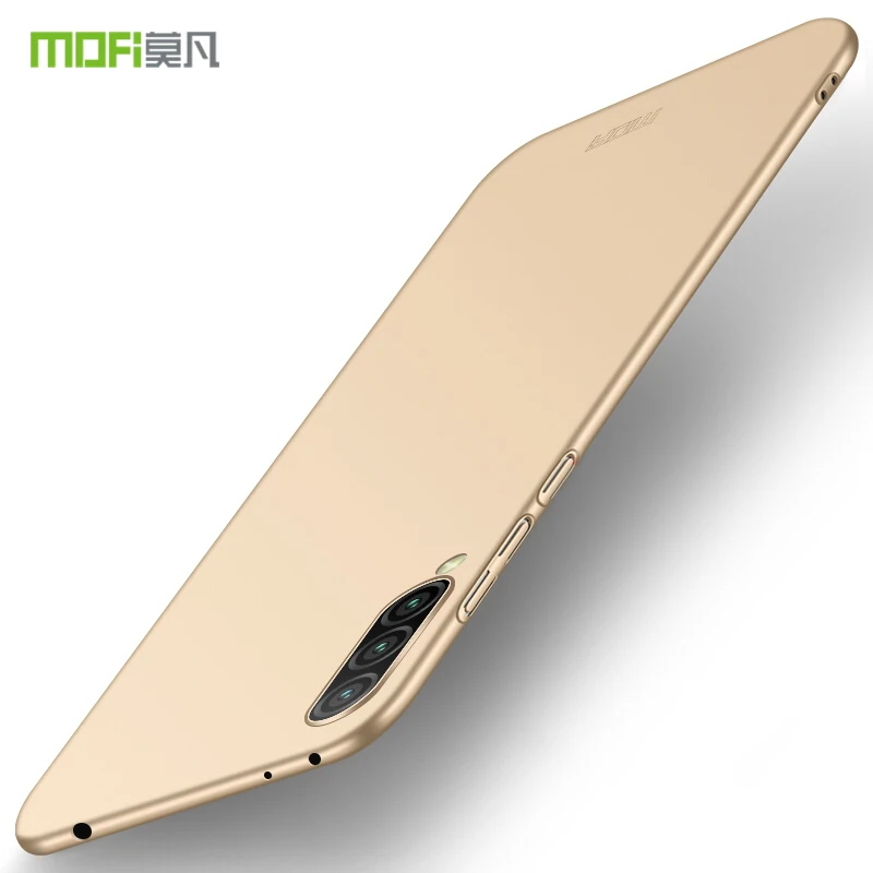 MOFI для Xiaomi mi 9 Lite задняя крышка полная защита жесткие Fundas, чехлы для телефонов оболочка для Xiaomi mi 9 Lite - Цвет: Золотой