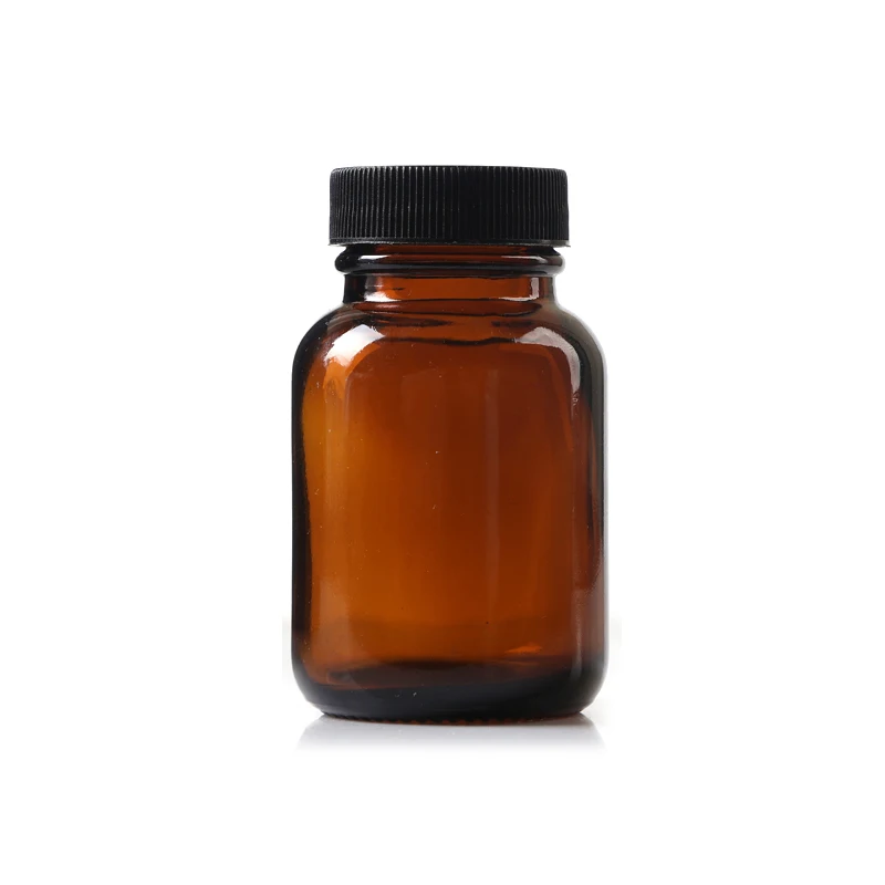 60ml 100ml 120ml 250ml 500ml Brown Wide Mouth Bottle Soil Bottle Sampling Sampling Storage