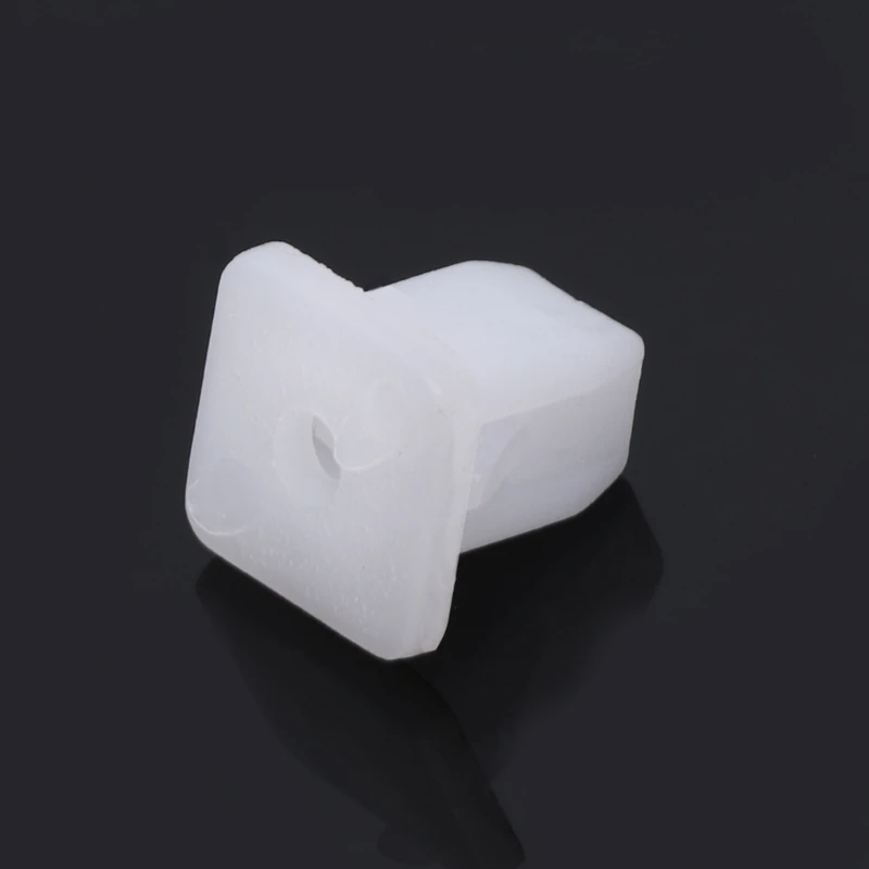 50 Pcs White Square Car Body Plastic Push Pin Rivet Fasteners Trim Moulding Clip qyh | Автомобили и мотоциклы