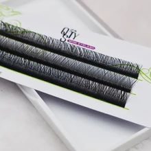 YY 形状まつげエクステンションダブル先端ラッシュまつげ Cilios Y 天然簡単にグラフト Y スタイルボリュームまつげフェイクミンク(China)