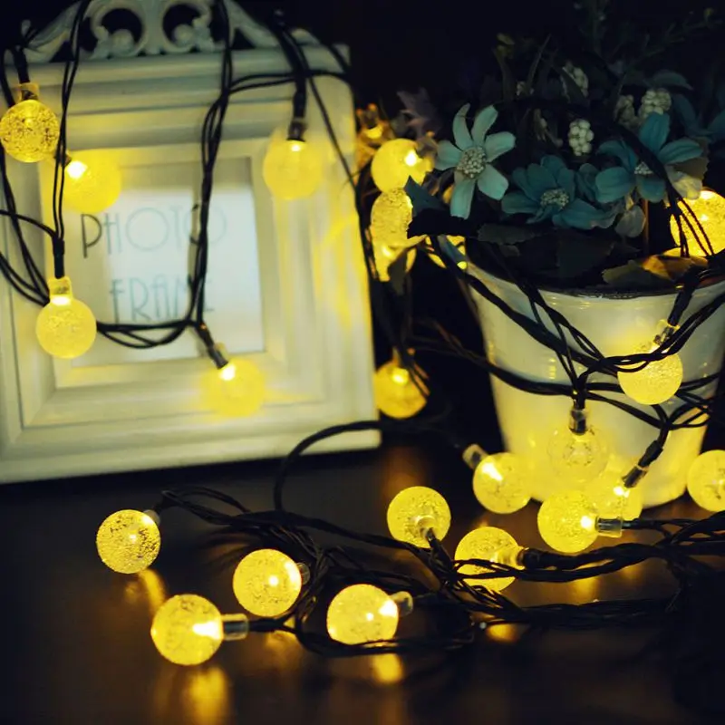 

Halloween Decoration Solar Power Garden Light Party Light High Light Durable String Lights Wedding Party Outdoor Decoraion