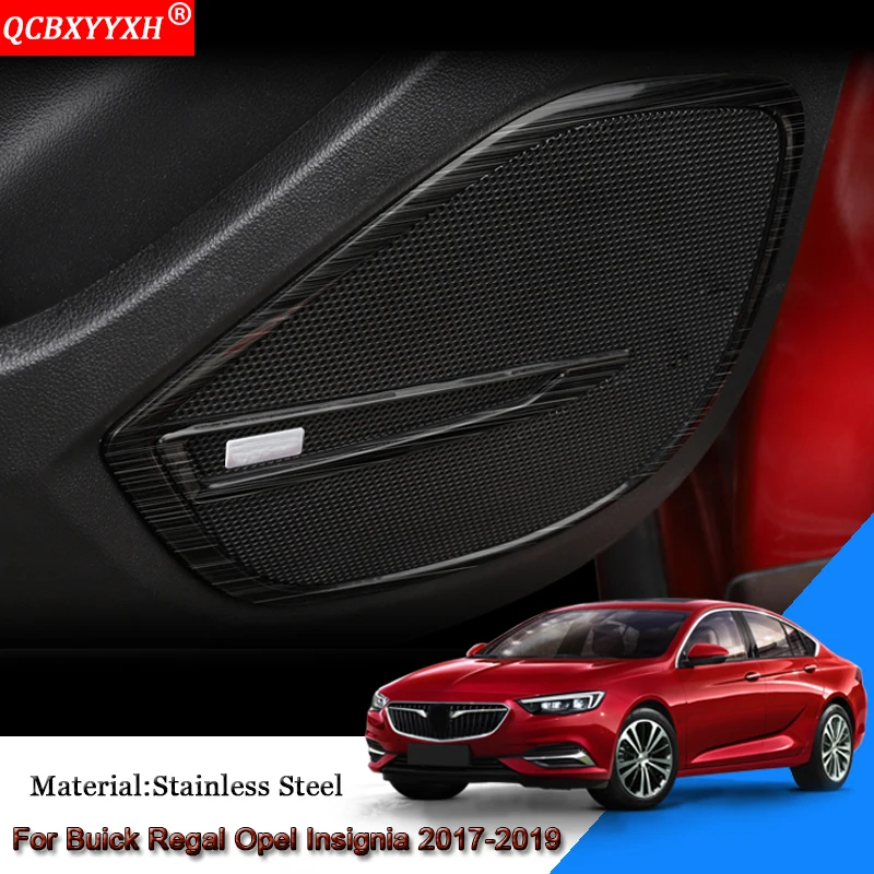 Автомобильный Дверной рог динамик Звуковая рамка интерьерная наклейка Блестки для Buick Regal Opel Insignia- Холден коммодор(ZB) 18-19