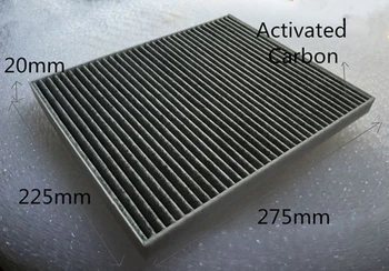 

Factory Outlet OEM DG9Z-19N619-A Activated Carbon Car Cabin Air Filter for FORD Edge Fusion 20*275*225mm