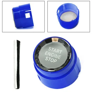 

Cover Engine Button Switch Crystal Front Non-fading Interior Rust-proof