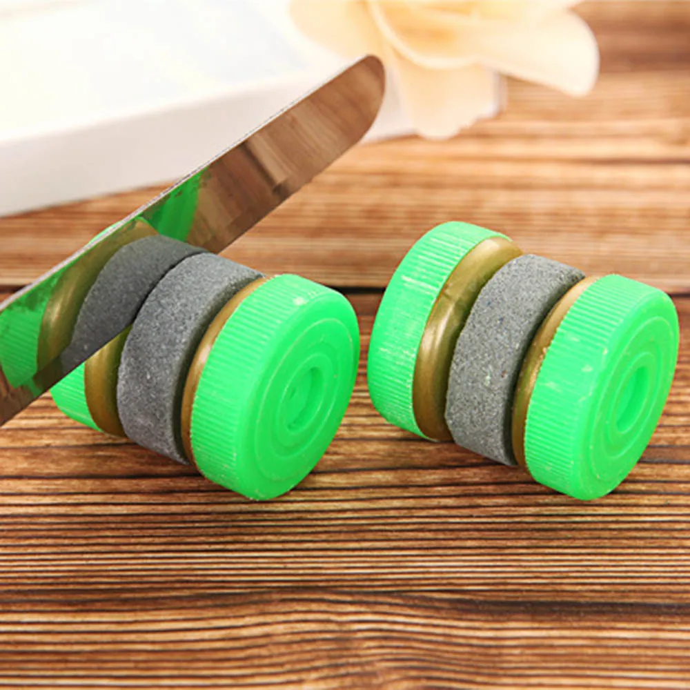 

Random Color Millstone Double Sided Sharpener Knife Sharpening Stone Grindstone Whetstones Kitchen Tools