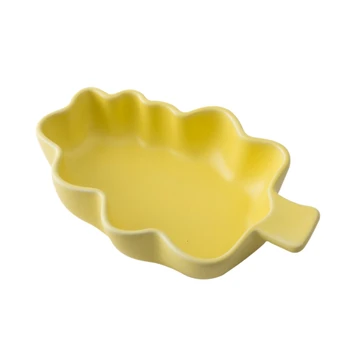

Simple Style Cute Tree Ceramics Fruit Salad Bowl Home Decoration Tableware Fruit Plate/Snack Plate Kitchen Accessories