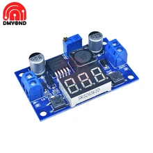 Module convertisseur abaisseur vers le bas LM2596 DC-DC, régulateur de tension réglable, 4.0 ~ 40V à 1.25-37V, avec voltmètre numérique LED