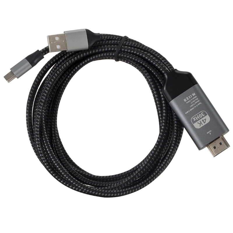 

New Type-C USB-C To HDMI Charging Cable Adapter for Samsung Galaxy S10 S9 Note 10