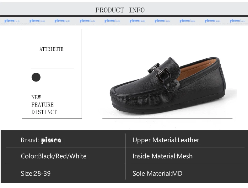 2020 Spring Genuine Leather Kids Shoes for Boys Flats Mocassins Fashion Soft Children Shoes For Boy Girls Casual Flat Slip On Loafers (2)