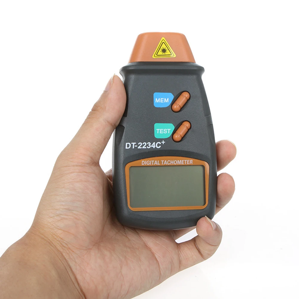 Цифровые лазеры Фото Тахометр бесконтактный RPM Tach цифровые лазеры скорость метр Датчик скорости двигателя инструмент измерения DT-2234C