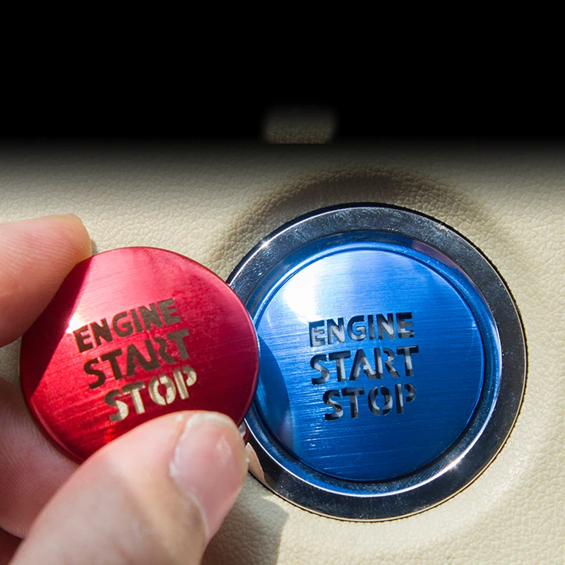 

Car Button Sticker for Toyota Camry Asia Dragon RAV4 Highlander Corolla Engine One Button Start Stop Button Sticker Auto Parts